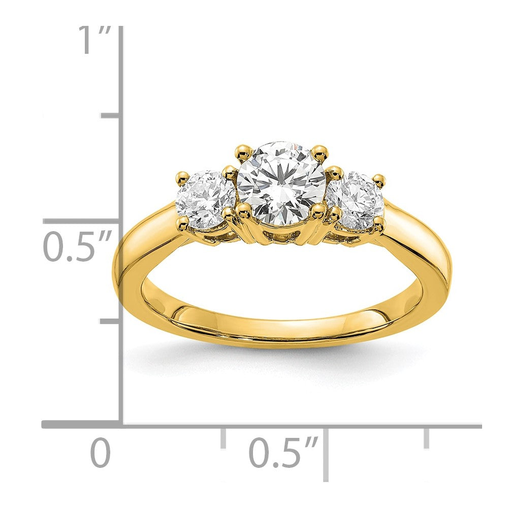 3-Stone Engagement Rings