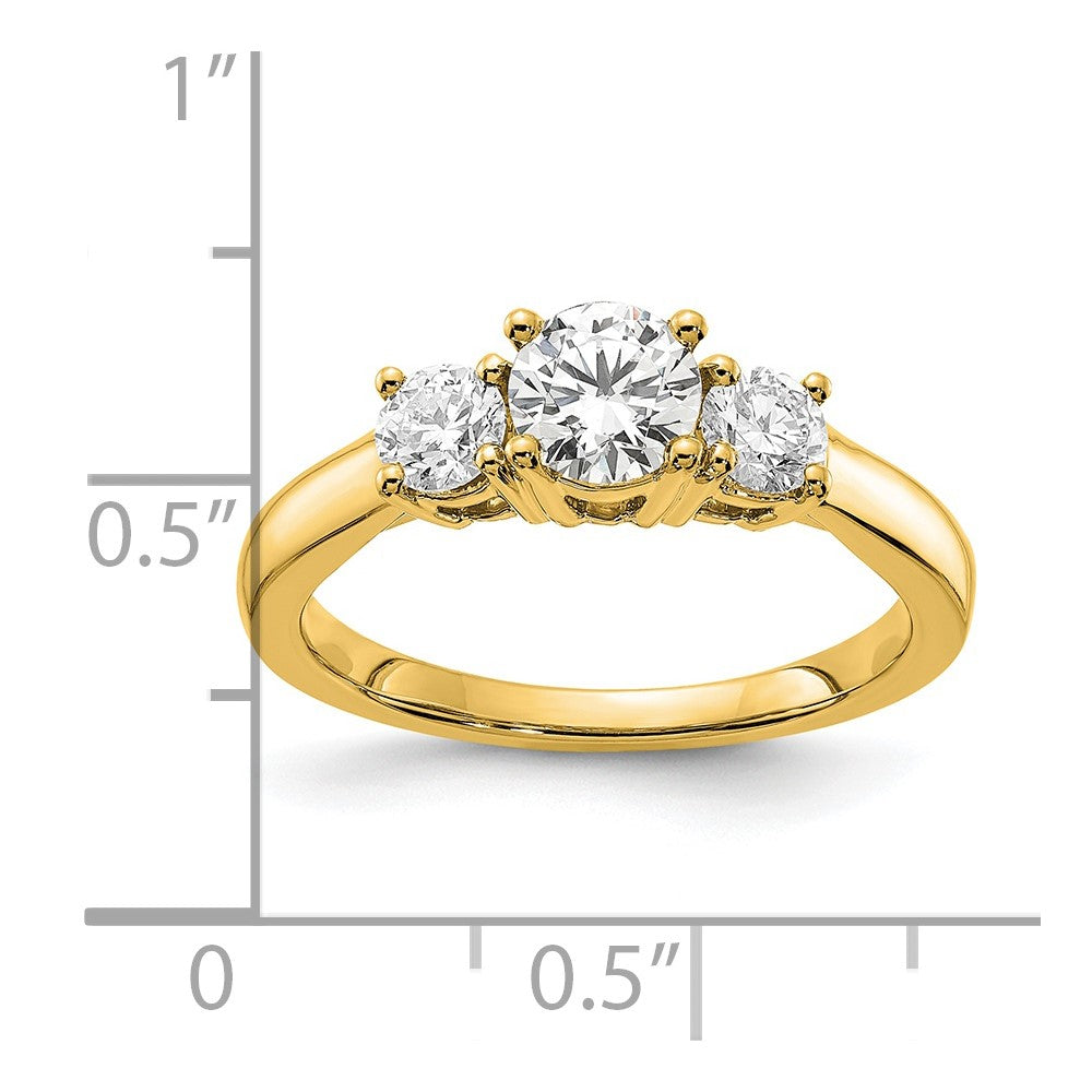 3-Stone Engagement Rings
