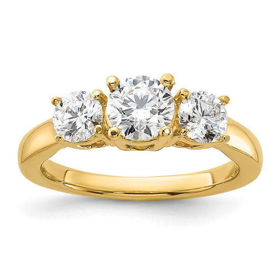 3-Stone Engagement Rings