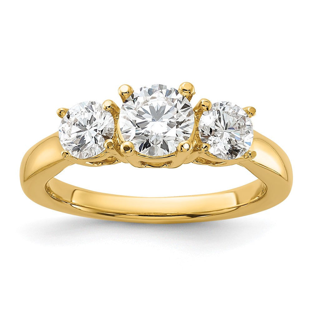 3-Stone Engagement Rings