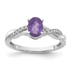Oval Gemstone & Diamond Rings