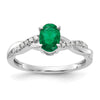 Oval Gemstone & Diamond Rings