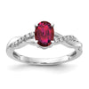 Oval Gemstone & Diamond Rings