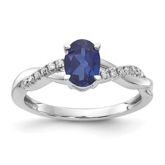 Oval Gemstone & Diamond Rings