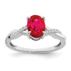 Oval Gemstone & Diamond Rings
