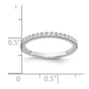 Gold Polished Diamond Band