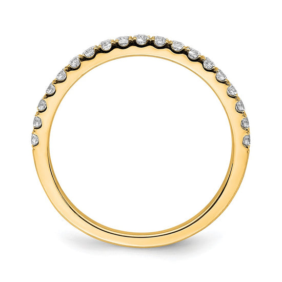 Gold Polished Diamond Band