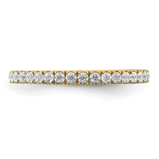 Gold Polished Diamond Band