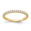 Gold Polished Diamond Band