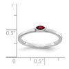Bezel-set Marquise Gemstone Ring