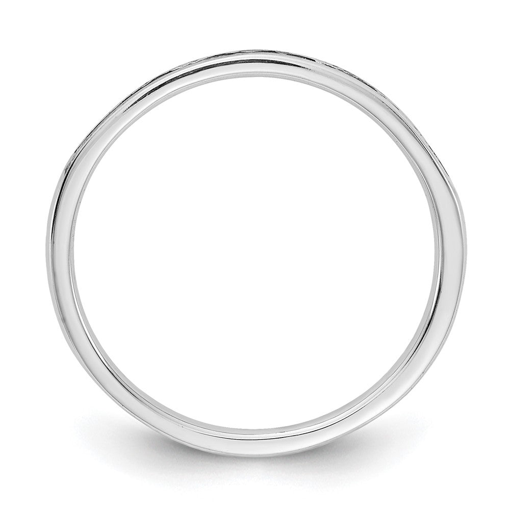 Diamond or Gemstone Channel Bands