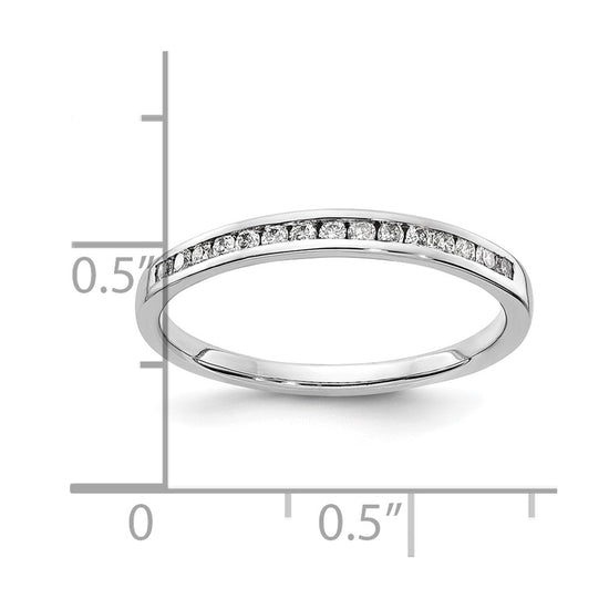 Diamond or Gemstone Channel Bands