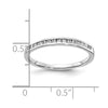 Diamond or Gemstone Channel Bands