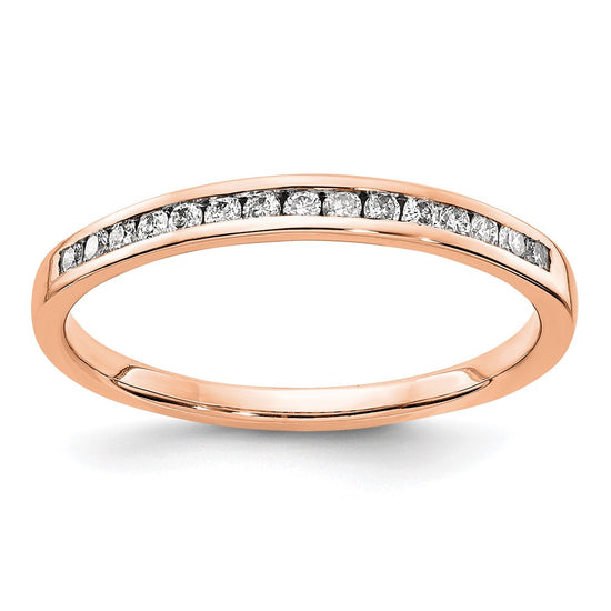 Diamond or Gemstone Channel Bands