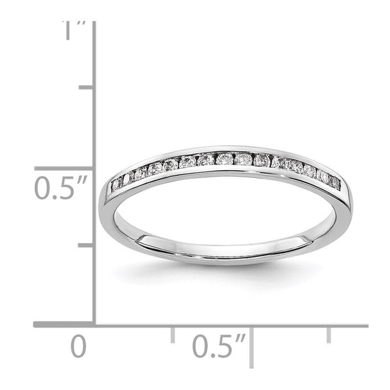 Diamond or Gemstone Channel Bands