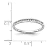 Diamond or Gemstone Channel Bands