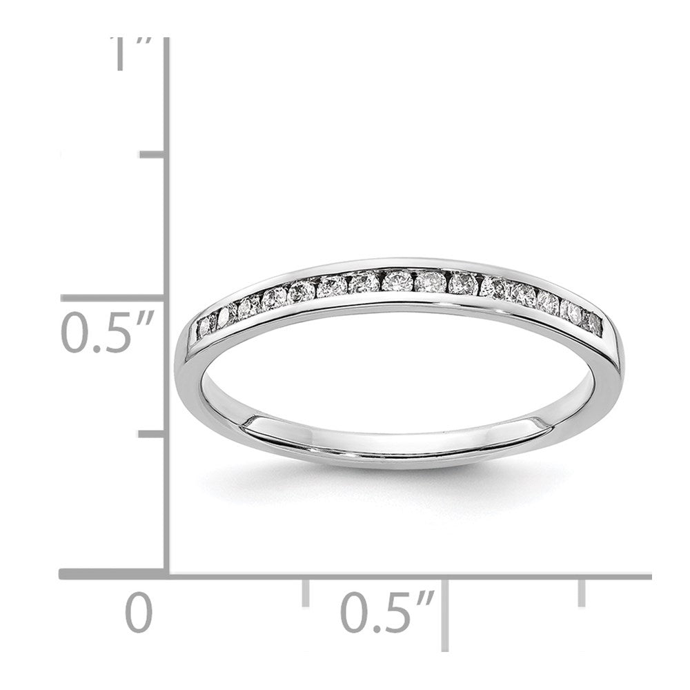 Diamond or Gemstone Channel Bands