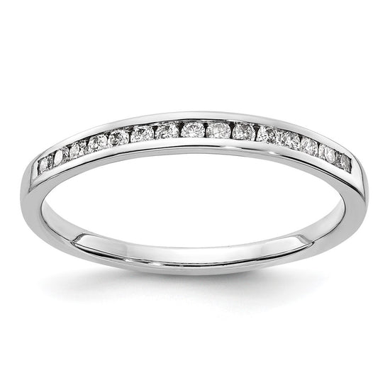 Diamond or Gemstone Channel Bands