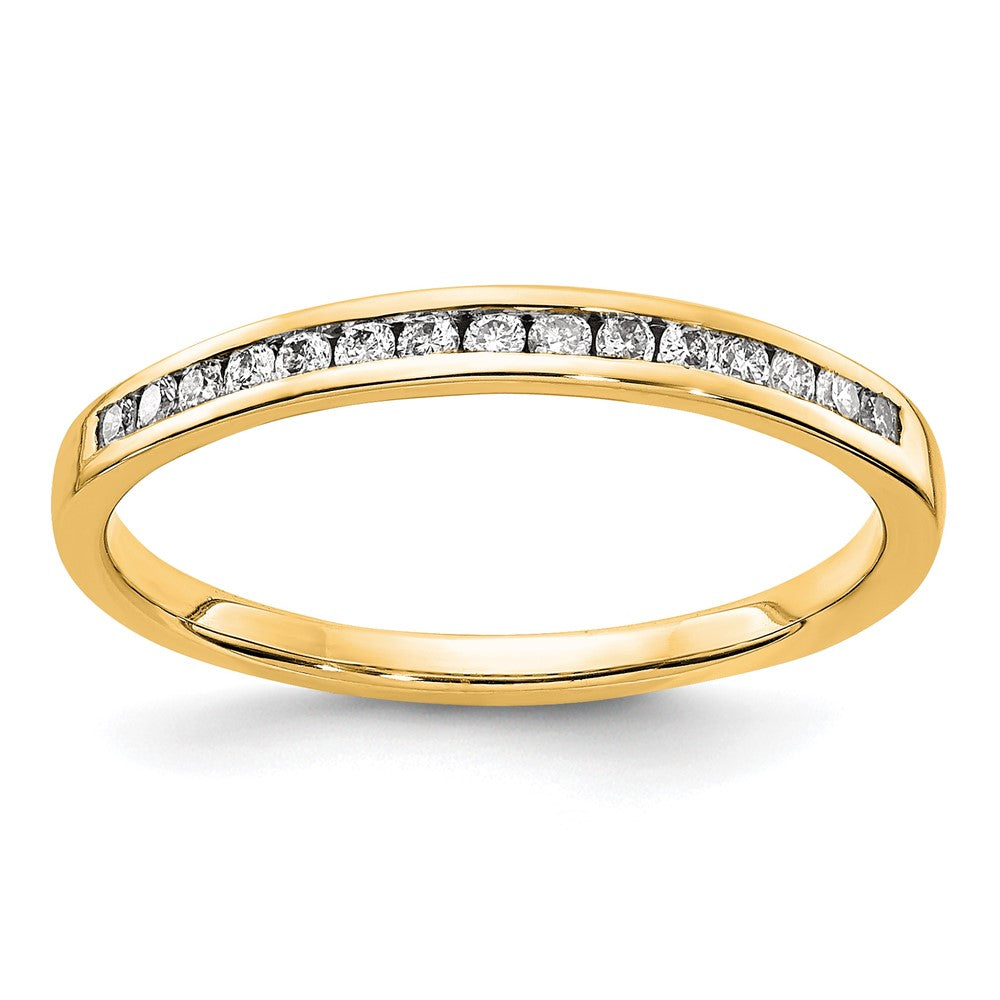 Diamond or Gemstone Channel Bands