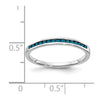 Diamond or Gemstone Channel Bands