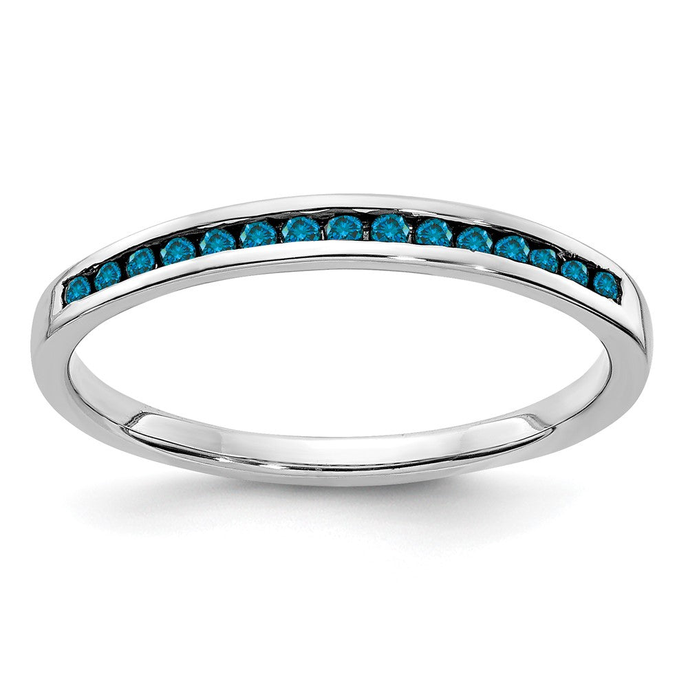 Diamond or Gemstone Channel Bands