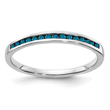 Diamond or Gemstone Channel Bands