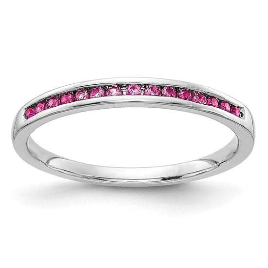 Diamond or Gemstone Channel Bands