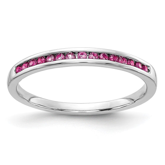 Diamond or Gemstone Channel Bands