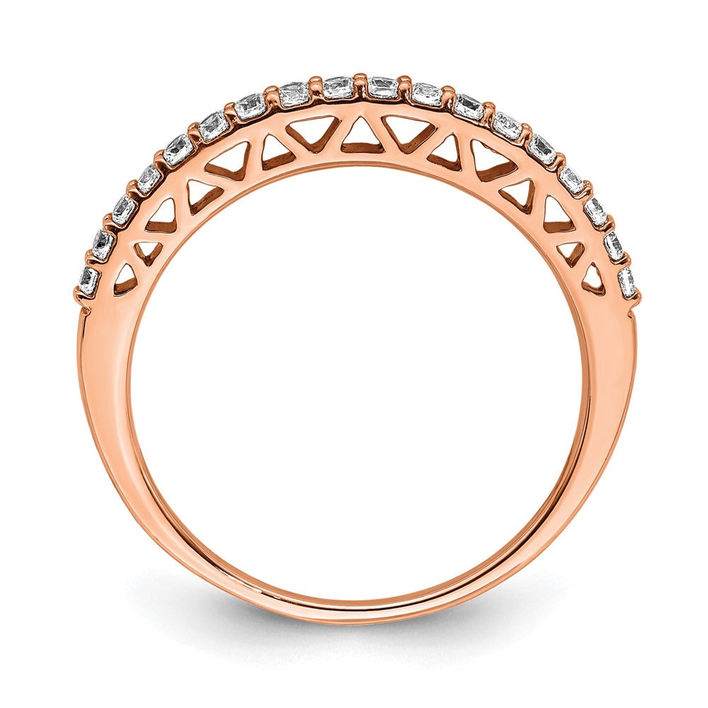 Polished Diamond Bands