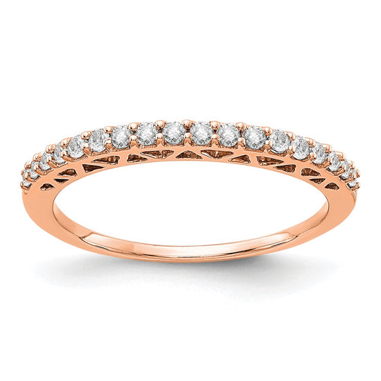 Polished Diamond Bands