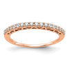 Polished Diamond Bands