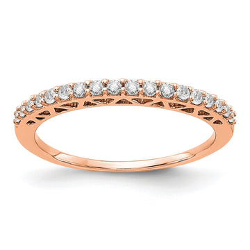 Polished Diamond Bands