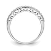 Polished Diamond Bands