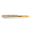 Polished Diamond Bands