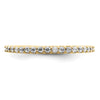 Polished Diamond Bands