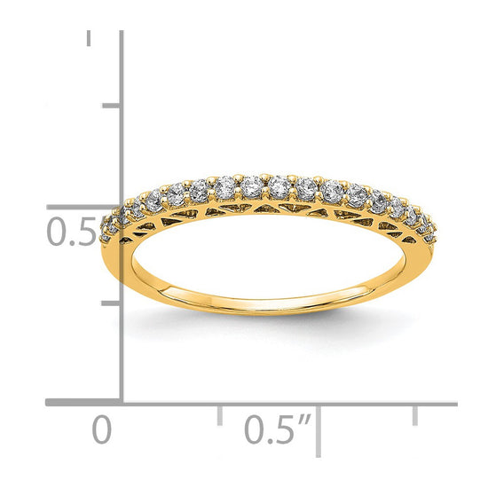Polished Diamond Bands