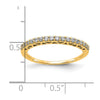 Polished Diamond Bands