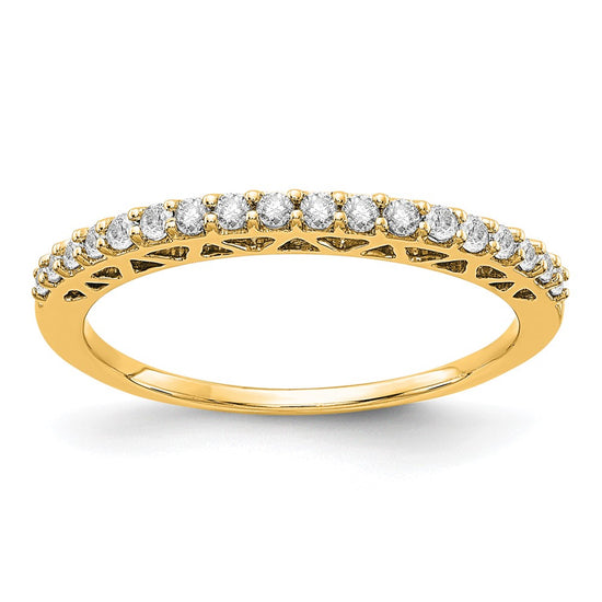 Polished Diamond Bands