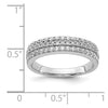 3-row Diamond Bands
