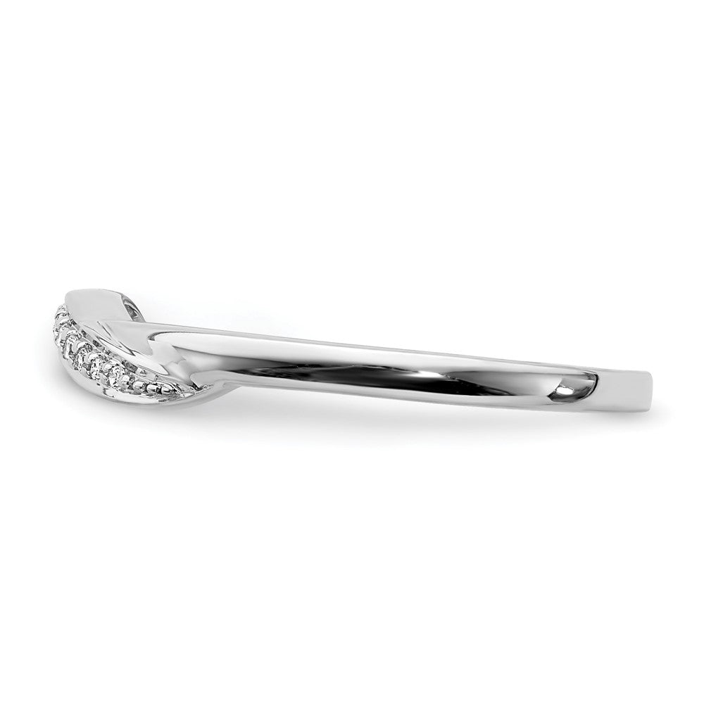 14k White Gold 1/20 carat Diamond Ring