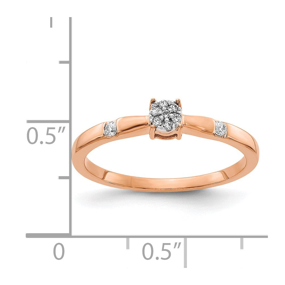 Diamond Cluster Rings