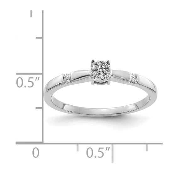Diamond Cluster Rings