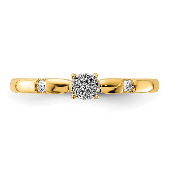 Diamond Cluster Rings