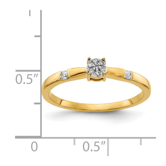 Diamond Cluster Rings
