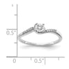 Diamond Bypass Rings