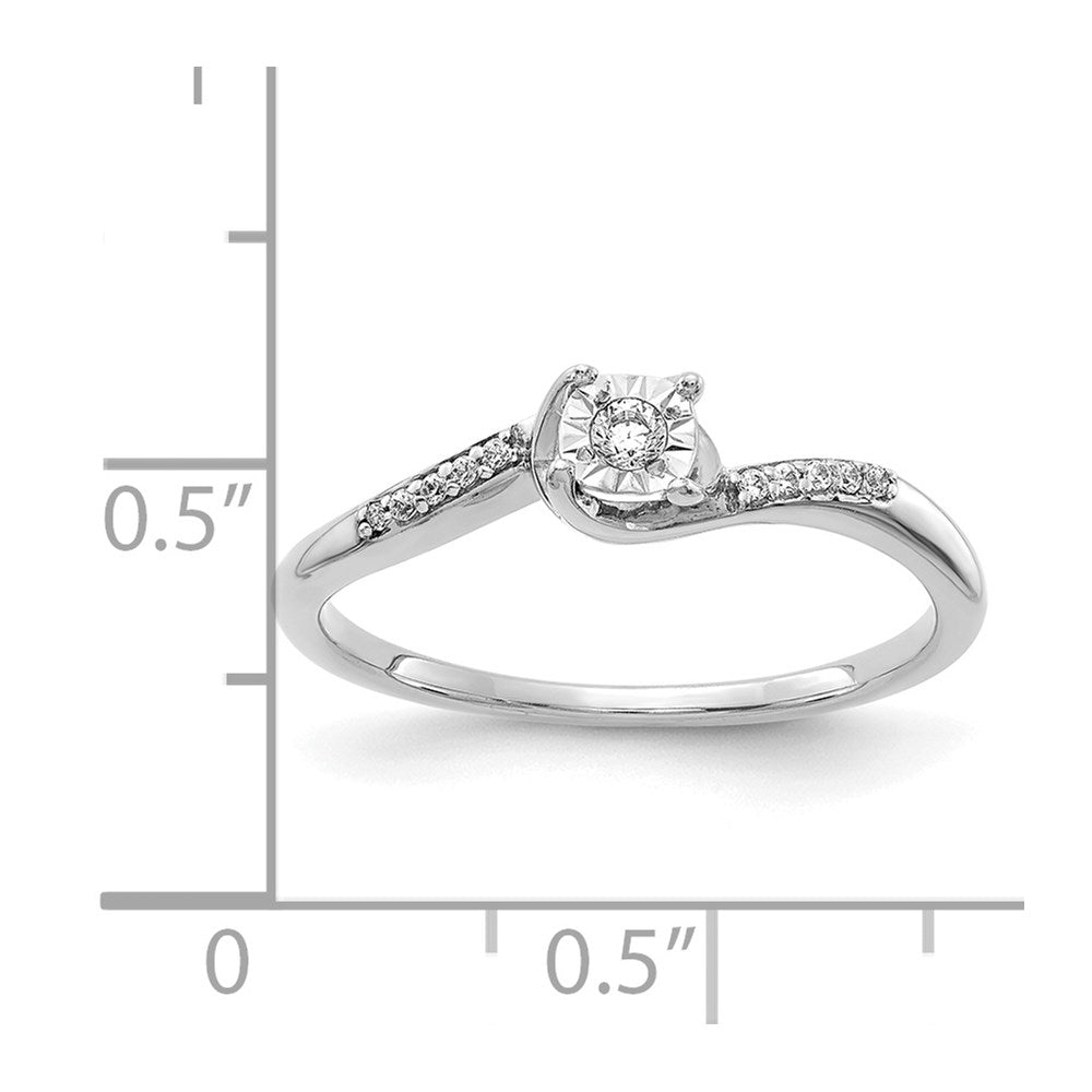 Diamond Bypass Rings