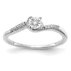 Diamond Bypass Rings