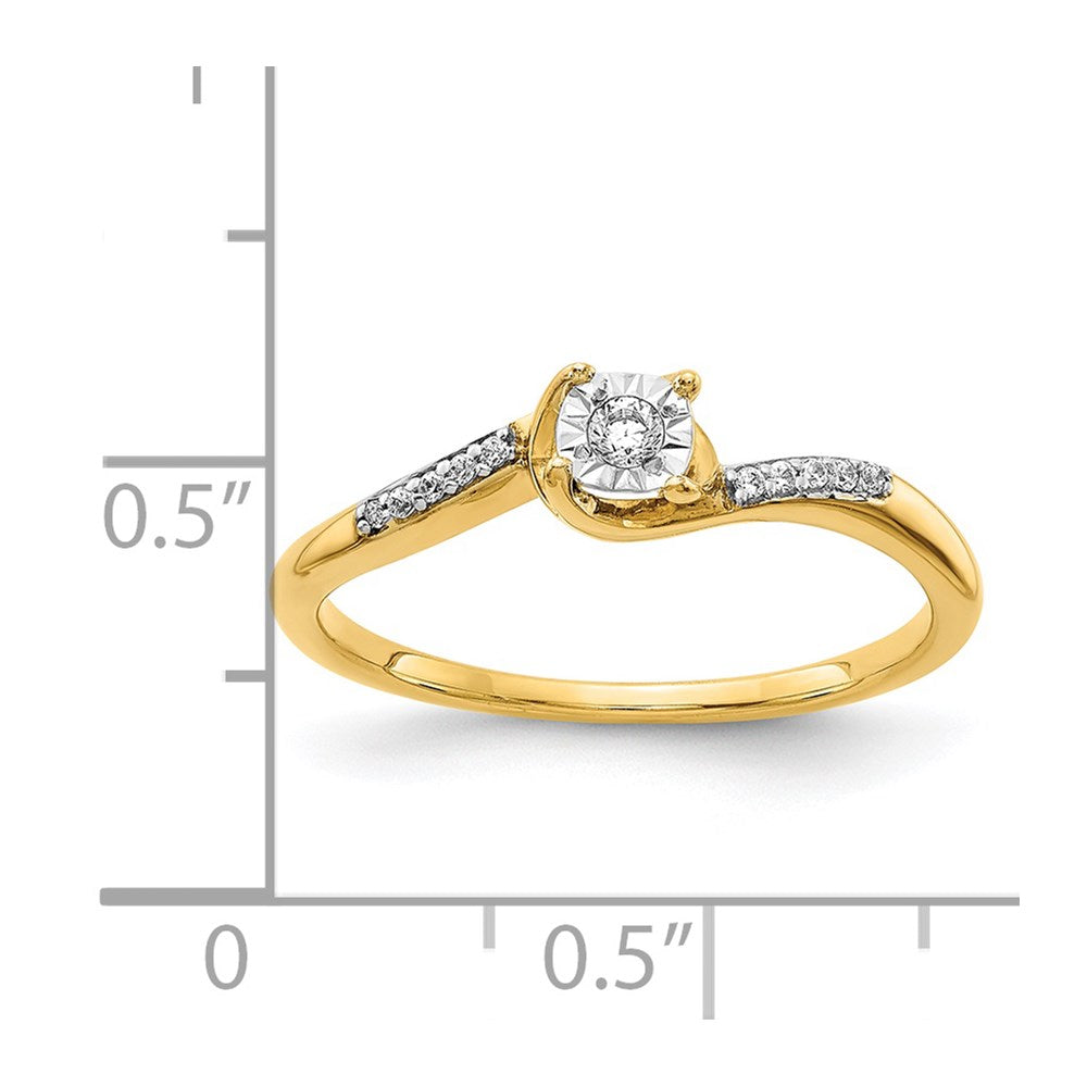 Diamond Bypass Rings