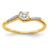 Diamond Bypass Rings