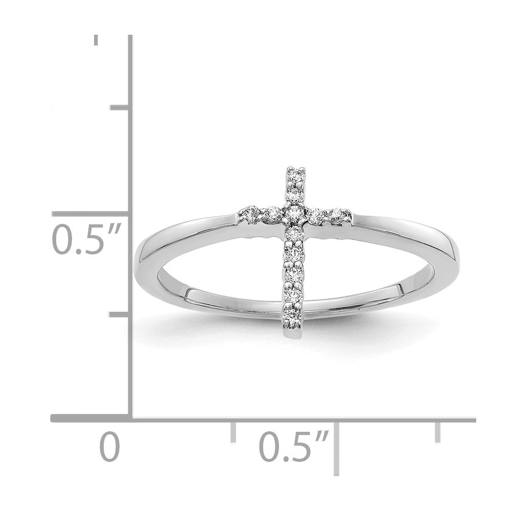 Diamond Cross Rings